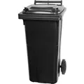 Produktbild: PROREGAL Mülltonne Mgb 120 Liter HDPE-Kunststoff Grau/Schwarz