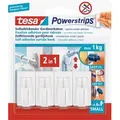 Produktbild: Tesa® Powerstrips Vario-Gardinenhaken Weiß 08 Weiss 7m