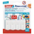 Produktbild: tesa Powerstrips Gardinenhakenweiss (Vario-Gardinenhaken Small Gardinenhaken)