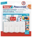 Produktbild: tesa Powerstrips Vario Gardinenhaken 4 Stück