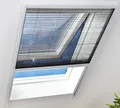 Produktbild: Insektenschutz Dachfenster Plissee 110x160cm weiss 101160101-VH
