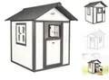 Produktbild: Kinder-Spielhaus BeachStyle «Lodge Weiß/grau» Kinderspielhaus Holz Holzhaus