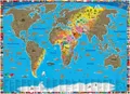 Produktbild: Rubbelposter Welt (100 x 70 cm) Wandkarte