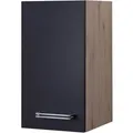 Produktbild: Flex-Well Exclusiv Küchen-Hängeschrank Lara 30 cm Anthrazit-San Remo Eiche