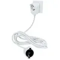 Produktbild: REV 0016150114 Verlängerungskabel 5 m 2 AC-Ausgänge Drinnen Weiß