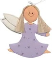 Produktbild: GURU SHOP Schutzengel, Weihnachtsengel, Christbaumschmuck - 6, Lila