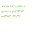 Produktbild: AQUA+ PET & FAMILY (grau/orange) 788563 (4005435108976)