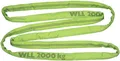 Produktbild: KERBL Rundschlinge Länge 2,5 m, Zugkraft direkt 2,0 t, grün, doppelt ummantelt, 37725 000000000001054913