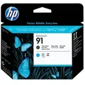 Produktbild: HP 91 - Cyan, mattschwarz - Druckkopf - für DesignJet Z6100