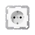 Produktbild: Jung Schuko-Steckdose alpinweiß A1520WW