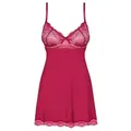 Produktbild: Obsessive Negligé OB Rosalyne babydoll & thong red - (S/M) rot
