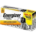 Produktbild: Energizer AAA Alkali-Batterien Power LR03 1,5 V 16 Stück
