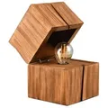 Produktbild: Trio Leuchten Tischleuchte Treasure, Natur, Holz, 12x16x12 cm, Schnurschalter, Lampen & Leuchten, Innenbeleuchtung, Tischlampen, Tischlampen