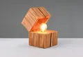 Produktbild: TRIO-Leuchten Tischleuchte TREASURE LED BHT 12x16x12 cm braun Tischlampe