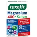 Produktbild: taxofit Magnesium 400 + Kalium Tabletten 30 Stück