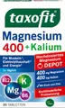 Produktbild: taxofit Magnesium und Kalium Tabletten - 400 mg Magnesium und 30 Stück