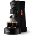 Produktbild: Philips Senseo Kapselmaschine CSA230/69, Kaffestärkewahl, Direktstart-Funktion, Höhenverstellbarer Auslauf schwarz