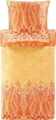 Produktbild: Bassetti Mako-Satin-Bettwäsche-Garnitur MERGELLINA Farbe O1 ORANGE Größe 135x200 cm + 80x80 cm