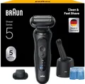 Produktbild: Braun Series 5 52-N7200cc Rasierapparat Elektro Wet&dry Smartcare Center Schwarz