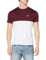 Produktbild: Vans Herren Colorblock T-Shirt, White-Port Royale, S