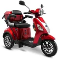 Produktbild: Rolektro E-Trike 15 V.3 Rot Lithium Akku - 3-Rad Elektromobil 1000W Seniorenmobil - E-Mobil 3-Rad-Roller