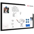 Produktbild: ALLboards Magnetisches Whiteboard mit schwarzen Holzrahmen 60x40cm