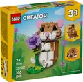 Produktbild: LEGO® Creator 31376 3-in-1 Niedlicher Hamster mit Blume, Adler, Igel