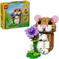 Produktbild: LEGO 31376 Creator 3-in-1 Niedlicher Hamster mit Blume, Konstruktionsspielzeug