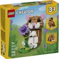 Produktbild: LEGO® Creator Niedlicher Hamster mit Blume 166 Teile 31376
