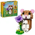 Produktbild: LEGO 31376 Creator 3-in-1 Niedlicher Hamster mit Blume, Igel oder Adler mit Nest