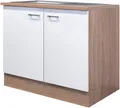 Produktbild: Flex-Well Spülenschrank Samoa (B x H x T) 100 x 85 x 60 cm, inkl. Einbauspüle