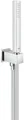 Produktbild: GROHE Wandhalterset Euphoria Cube Stick 26405, 1 Strahlart, 9,5 l/min. Durchflusskonstanthalter, Wandanschlussbogen mit Wandbrausehalter, eigensicher, chrom