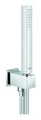 Produktbild: Grohe Handbrause Euphoria Cube Stick, Wandhalterset m. EcoJoy 9,5 l 1 Strahlart m. Wandanschlussbogen