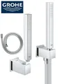 Produktbild: GROHE Handbrausegarnitur Euphoria Cube Stab Brause 26405 mit Wandanschlussbogen