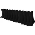 Produktbild: PUMA Uni Socken, 12er Pack - Sport Crew Sock,Tennissocken, ECOM Schwarz 47-49 - Schwarz - 47-49