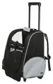 Produktbild: TRIXIE Trolley/Rucksack für Hunde/Katzen schwarz/grau 32×45×25 cm bis 8 kg