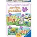 Produktbild: Ravensburger Puzzle Niedliche Haustiere My First Puzzles Kinderpuzzle 8 Teile