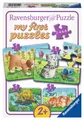 Produktbild: 2, 4, 6, 8 Teile Ravensburger Kinder my first puzzles Niedliche Haustiere 06951
