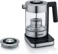 Produktbild: GRAEF WK 350 Wasserkocher 2000W 1 Liter Glas Edelstahl LED Teesieb - Aussteller