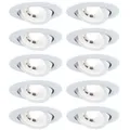 Produktbild: PAULMANN EBL 3stepdim schw LED 10x4,8W ws