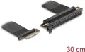 Produktbild: Delock Riser Karte PCI Express 3.0 x4 Stecker zu x16 Slot mit Kabel 30 cm (81498)