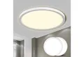 Produktbild: LQWELL LED Deckenleuchte Rund Flach LED Deckenlampe 2 Stück, 18W,1600LM, LED fest integriert, neutralweiß, Badlampe Modern Schlicht Lampe