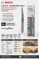 Produktbild: Bosch Zubehör S 2345 X, Progressor for Wood, 2 Säbelsägeblatt - 25er Neu