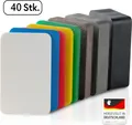 Produktbild: BAUHELD® Universal Unterlegplatten Kunststoff 60x40 mm [Set] - 40 Stück