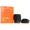 Produktbild: Sony Und 10-18mm F4 Oss SEL1018 E-Mount Lens Black