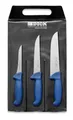 Produktbild: DICK 8255300 Messer-Set 3T Ergo Grip, Stahl, Blau, 48 x 22 x 1.8 cm, 3-Einheiten