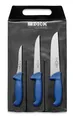 Produktbild: DICK 8255300 Messer-Set 3T Ergo Grip Stahl Blau 48 x 22 x 1.8 cm 3-Einheiten
