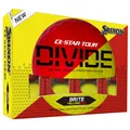 Produktbild: Srixon Q-Star Divide 12 Golfbälle Tour-Qualität - Perfekt für das Kurze Spiel - FastLayer-Kern - Hohe Ballkompression