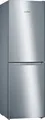 Produktbild: Bosch Kühl-Gefrierkombination KGN34NLEB | 300L | NoFrost | Perfect Fit | Edelstahllook | EEK E | 186x60x66cm, E (Spektrum A bis G)