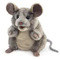 Produktbild: Folkmanis Graue Maus Handpuppe 3202, Grau, Braun, Beige